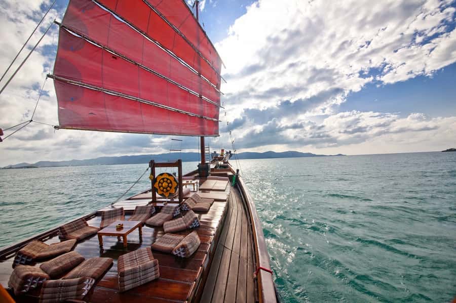 Koh Samui: Koh Phangan Island Full-Day Cruise with Sunset - Entering the boat day: pickup, timing, and how the schedule runs