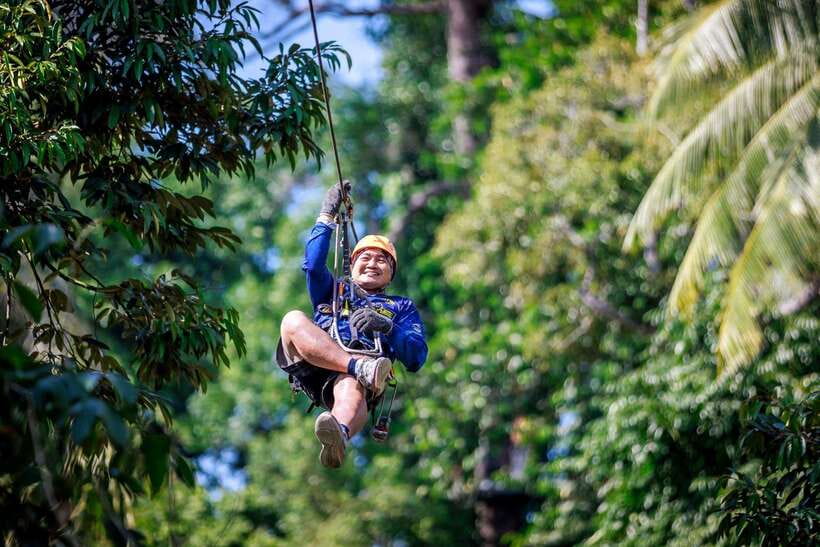 Koh Samui: Samui Zipline Adventure with Transfer service - From your lobby to the treetops: how the day flows