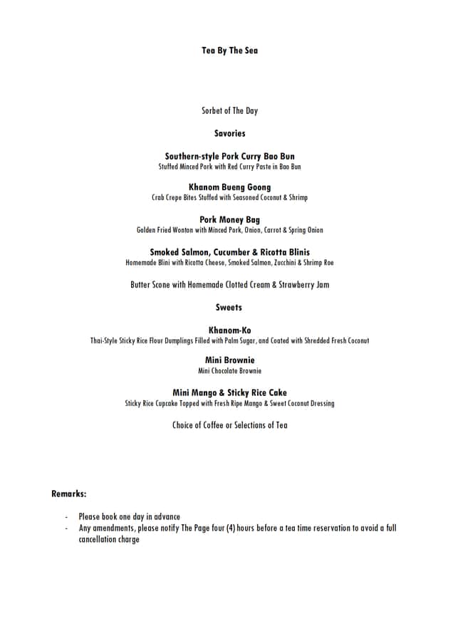 Koh Samui: The Page Afternoon Tea at The Library - Key highlights I think you will care about