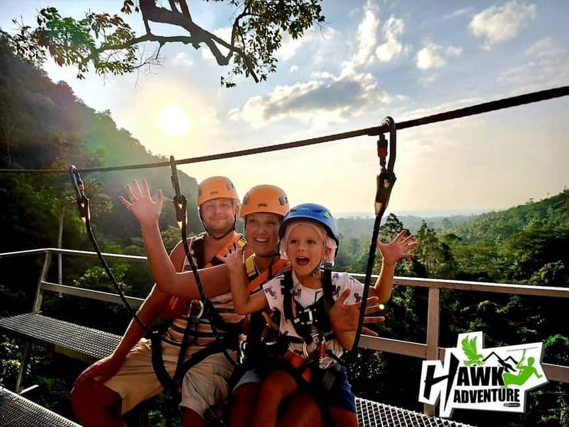 Koh Samui: Zipline Adventure with Hotel Transfer - Getting there on Samui: pickup, van ride, and shuttle limits