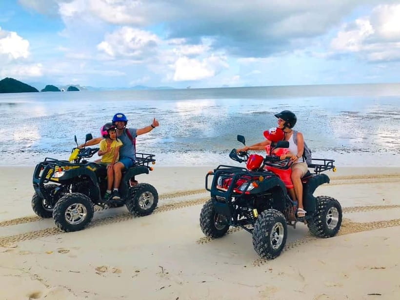Koh Yao Yai: Off-Road & Beach ATV Quad Bike Tour - Laem Haad Beach on an ATV: the best payoff of the whole day