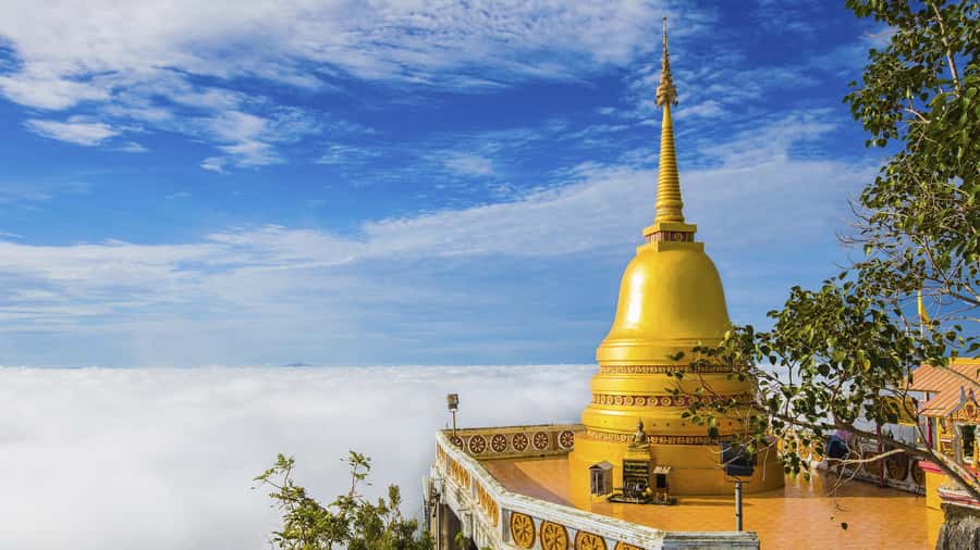 Krabi : 4-Hour City Tour with Tiger Cave Temple - Maharat Fresh Market: food you can pick, plus shopping without pressure