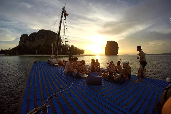Krabi 4 Island Sunset Snorkeling Cruise + Bioluminescent Swim - The Island Route: Koh Ya Wa Sam, Chicken Island, Koh Poda, and Phra Nang Cave Beach