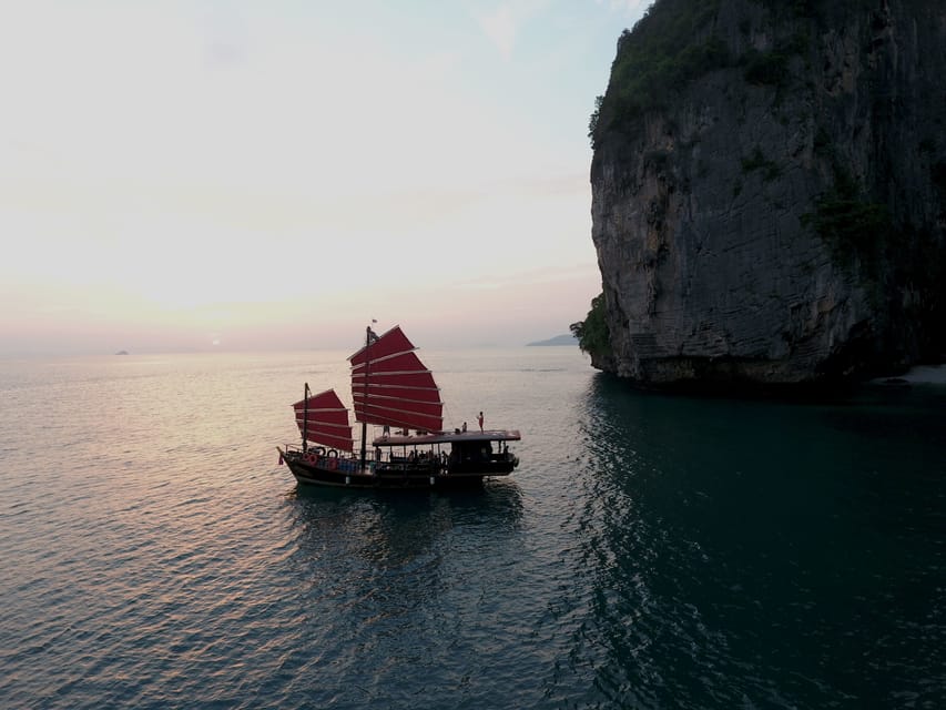 Krabi: 4-Island Sunset Snorkeling Tour & Bioluminescent Swim - Chicken Island: More Water Time, and More Chance for Big Moments