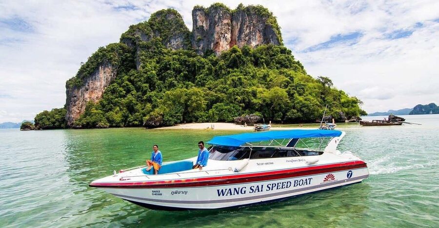 Krabi: 4 Island Whirlwind Tour with Caves, Sandbars & Reefs - The Tup-Chicken sandbar walk: your best photo and your best leg workout