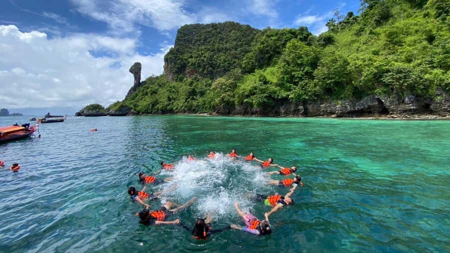 Krabi: 4 Islands Day Tour by Speedboat or Longtail Boat - The Big Idea: classic Krabi islands with a practical half-day timeline