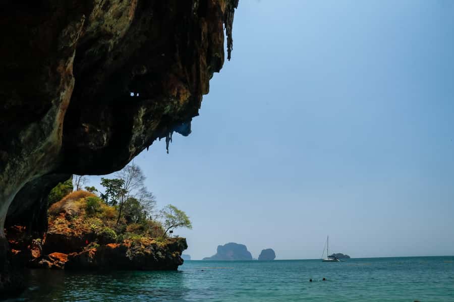 Krabi: 4 Islands Day Tour by Speedboat or Longtail Boat - Phra Nang Cave Beach: famous shrine cave plus the beach you came for