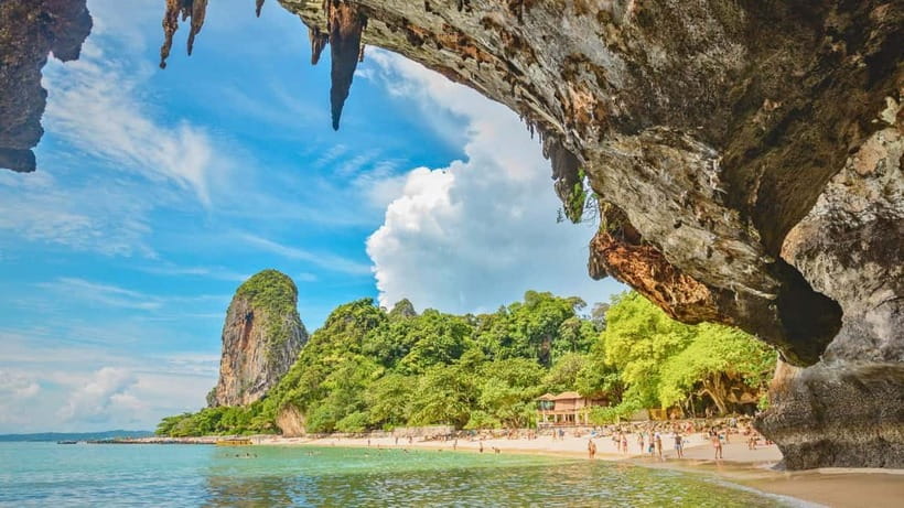 Krabi: 4 Islands Hopping & Snorkeling Tour - Phra Nang Beach and the Princess Spirit Cave Stop