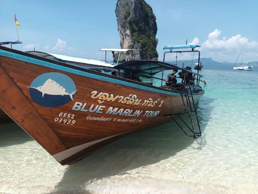 Krabi: 4 Islands - Private tour by Longtail boat - The captain and English support, what to expect and how to prepare