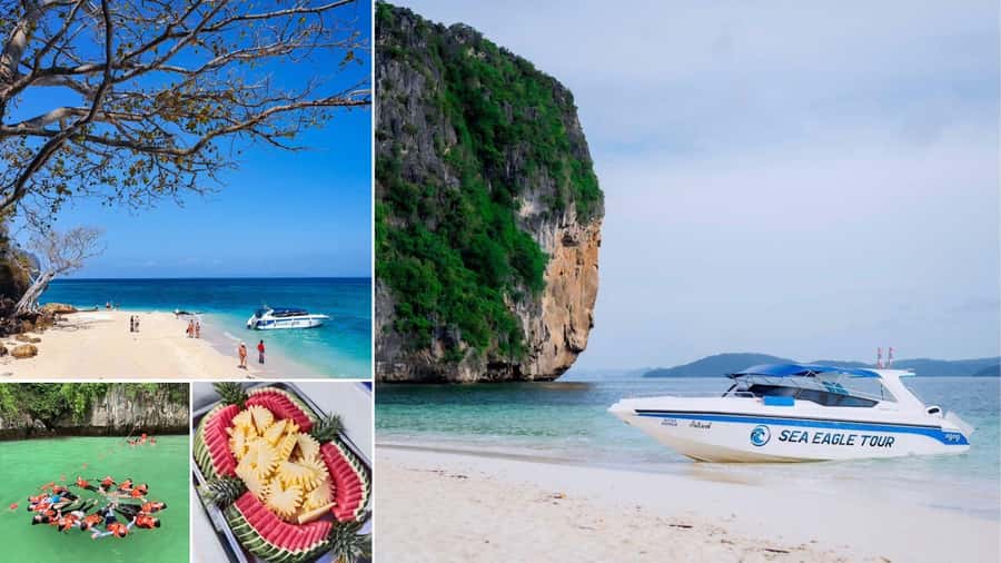 Krabi: 4 Islands Private Trip by Speedboat - Tup Island: free time that turns into photos and shade hunting