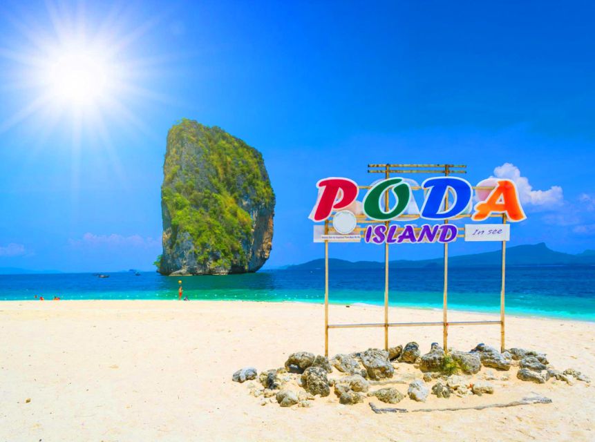 Krabi: 4 Islands Sunset Longtail Boat Tour with BBQ Dinner - Phranang Cave Beach on Railay: limestone cliffs, coral sand, and swimming time