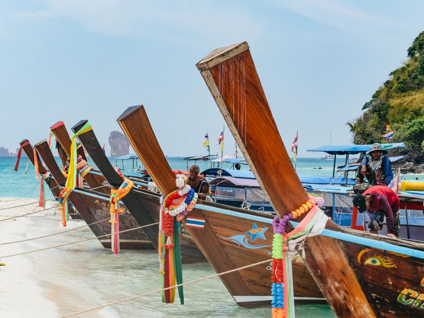 Krabi: 4 Islands Tour by Longtail Boat & Thai Buffet Lunch - Getting to Nopparat Thara Pier: longtail boat logistics in Krabi