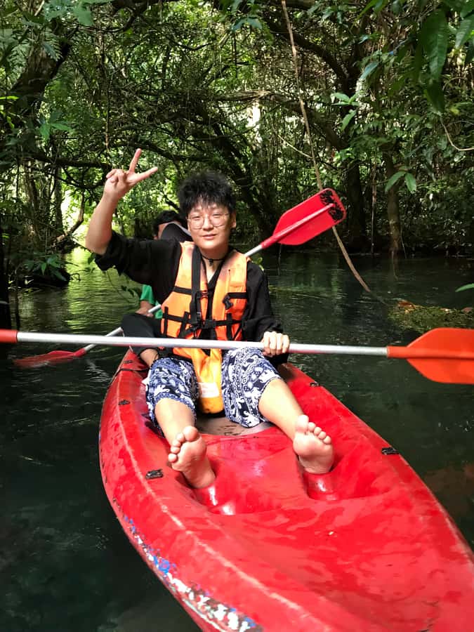 Krabi: Amazon Klong Srakaew Kayaking With Lunch - Animal welfare check: keep your expectations aligned