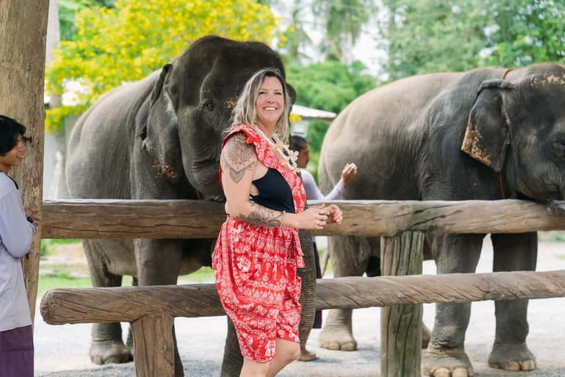 Krabi: Ao Nang Elephant Sanctuary Half-Day Tour - Walking, bathing, and brushing: what the water time feels like