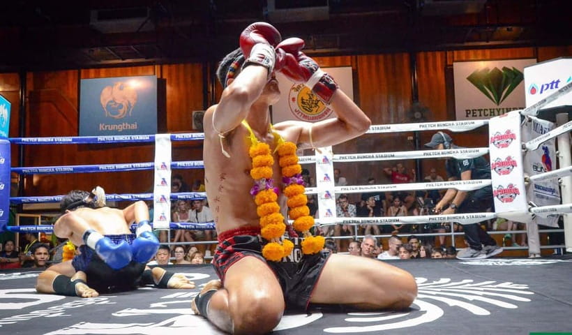 Krabi: Ao Nang Landmark Stadium Muay Thai - Ao Nang night market plans: eat before, snack during, linger after