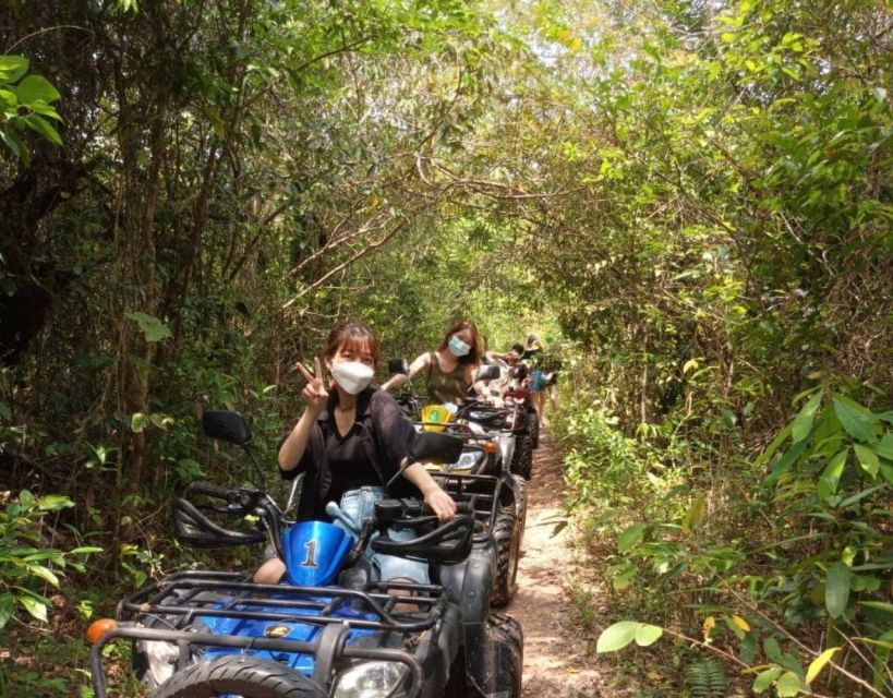 Krabi: ATV Adventure - ATV riding in Krabi: rainforest tracks with plantation views