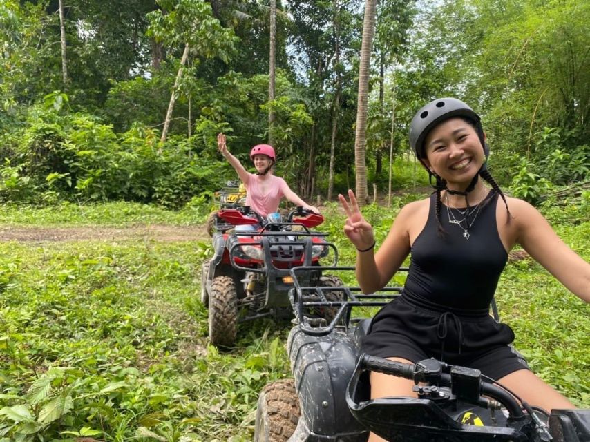 Krabi ATV adventure drive 30mins - On the trail: trees, off-road fun, and planned photo stops