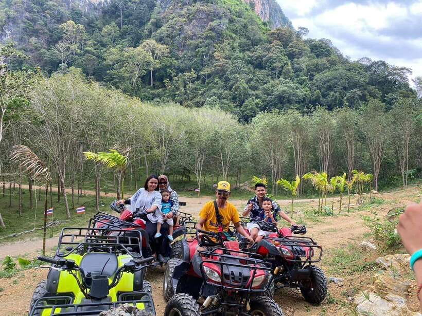 Krabi ATV Extreme Experience with Transfer and Adventure - The ride itself: jungle tracks, mud, and water crossings