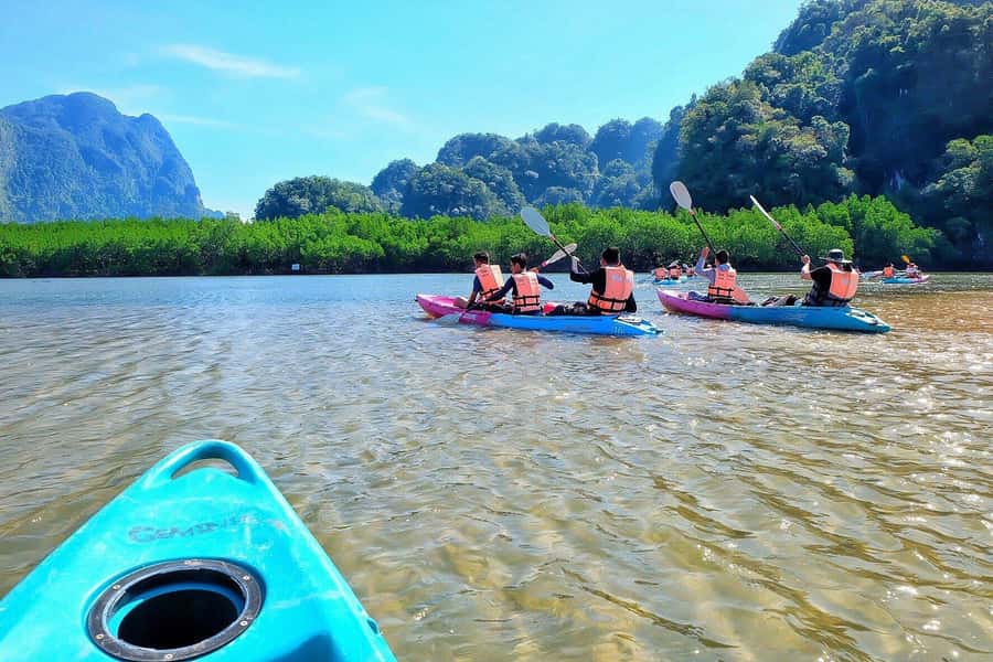 Krabi: ATV Jungle Bash & Kayak Odyssey in Din Daeng Mangrove - Ao Thalane pier lunch: Thai comfort food plus the fruit part that matters
