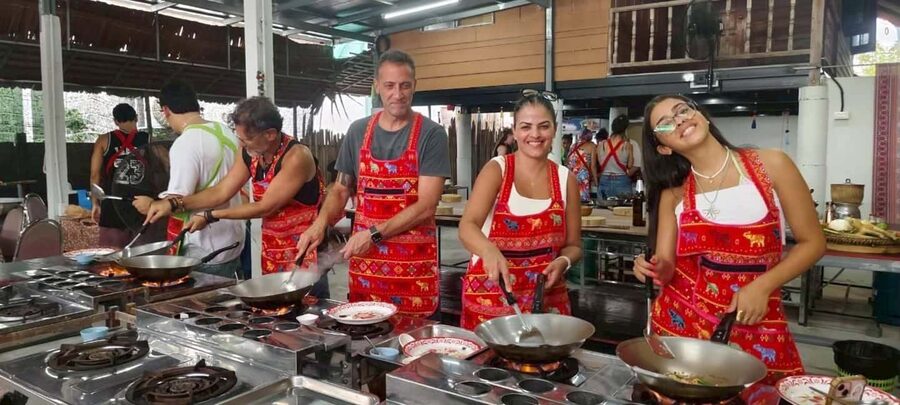 Krabi: Authentic Thai Cooking Class+Thai Herbs Garden Tour - What you might cook: common 5-dish choices and how to pick