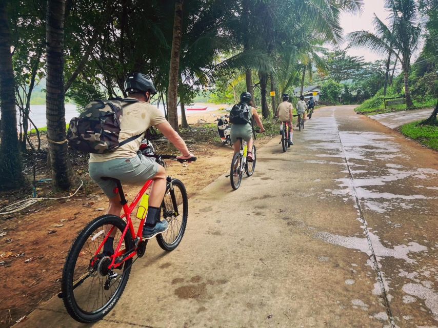 Krabi: Cycling Tour To Krabi - Getting on the bike in Ao Nang, right at 08.15 to 08.45