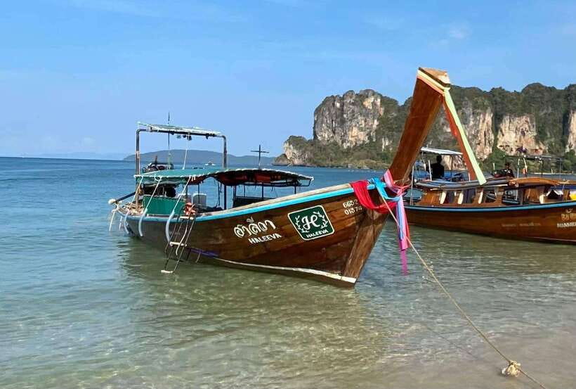 Krabi:Day Trip 4 Islands by Premium Longtail Boat with Lunch - Hotel Pickup in Ao Nang, Klong Muang, and Railay
