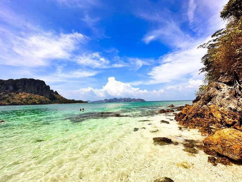 Krabi:Day Trip 4 Islands by Premium Longtail Boat with Lunch - Chicken Island: Photos First, Then Snorkel Time