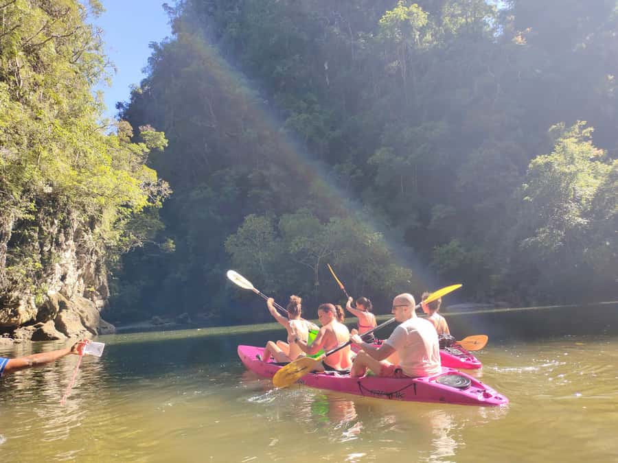 Krabi: Early bird kayak through Ao Thalane on private guide - Entering the mangroves: how the tide changes the route