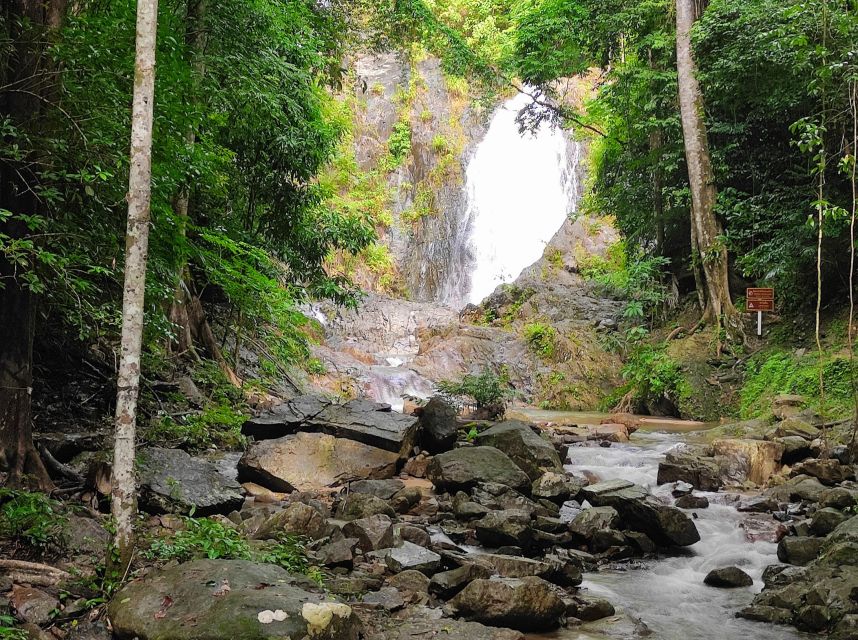 Krabi: Elephant Care House & 7-Level Huay Tho Waterfall Trip - Feeding, cleaning, and muddy baths along a stream
