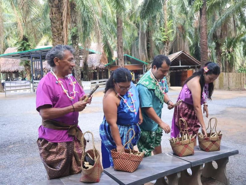 Krabi: Elephant Feeding Program with Traditional Thai Dress - How the 30-Minute Elephant Feeding Works