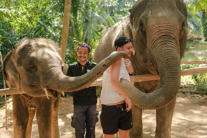 Krabi: Elephant Sanctuary (near Ao Nang) Visit - The guide and how the session stays friendly
