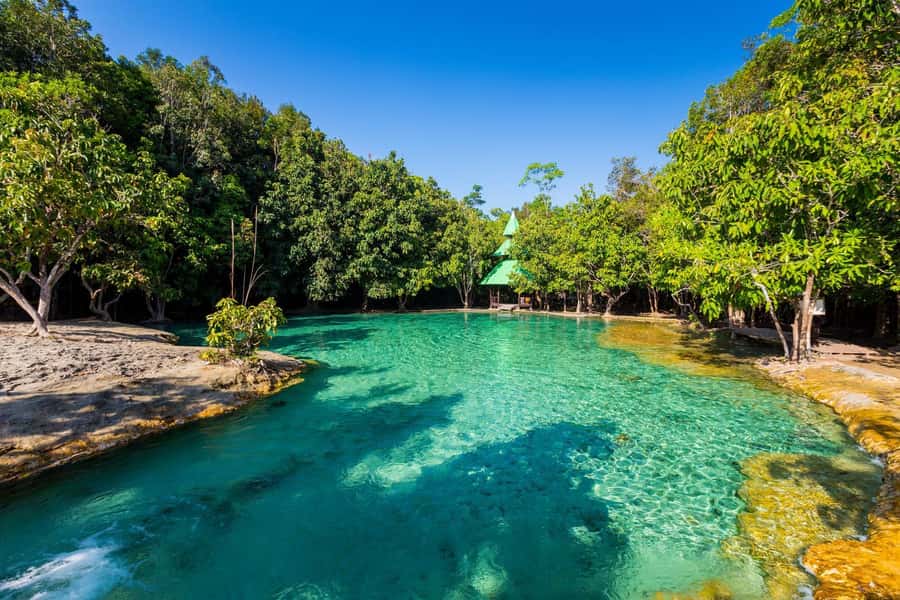 Krabi: Emerald Pool and Hot Spring Waterfall with ATV Riding - The ATV ride: fun jungle tracks, with a real-world timing check
