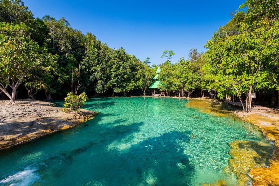 Krabi: Emerald Pool and Hot Springs Waterfall Half-Day Trip - Key highlights to know before you go