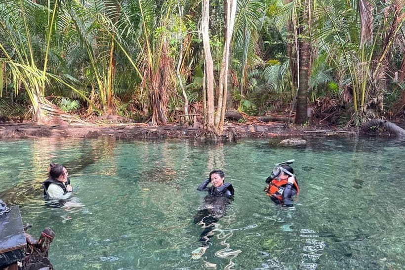 Krabi: Emerald Pool, Hot Springs, and Kayaking Tour - Thai buffet lunch and the drinking water you’ll be grateful for