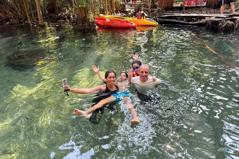 Krabi: Emerald Pool, Hot Springs, and Kayaking Tour - The jungle walk and wooden path, what feels easy and what to watch