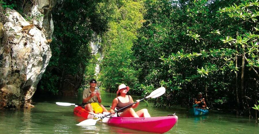 Krabi: Guided Kayaking Tour at Ao Thalane - Learning your kayak fast, even if it’s your first time