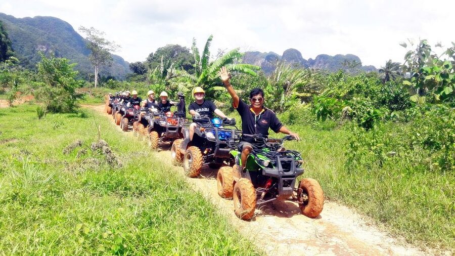 Krabi: Half-Day Blue Lagoon Kayaking at Klong Srakaew & ATV - ATV Start: 45 Minutes Through Forest Tracks, Expect Mud