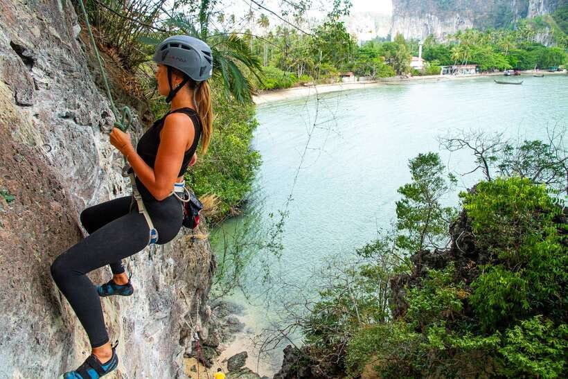 Krabi: Half-Day Rock Climbing Introduction at Railay Beach - Railay in four hours: what you actually do on the wall
