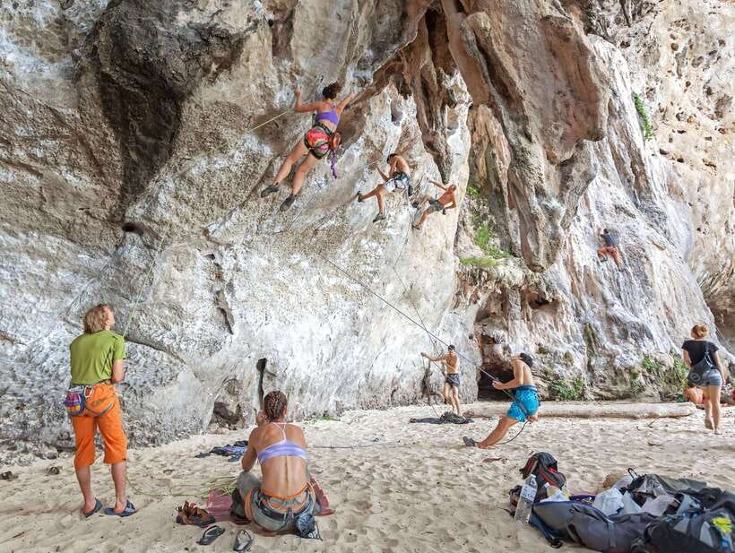 Krabi: Half-Day Rock Climbing Introduction at Railay Beach - Route difficulty and fitness: how to pick the right pace