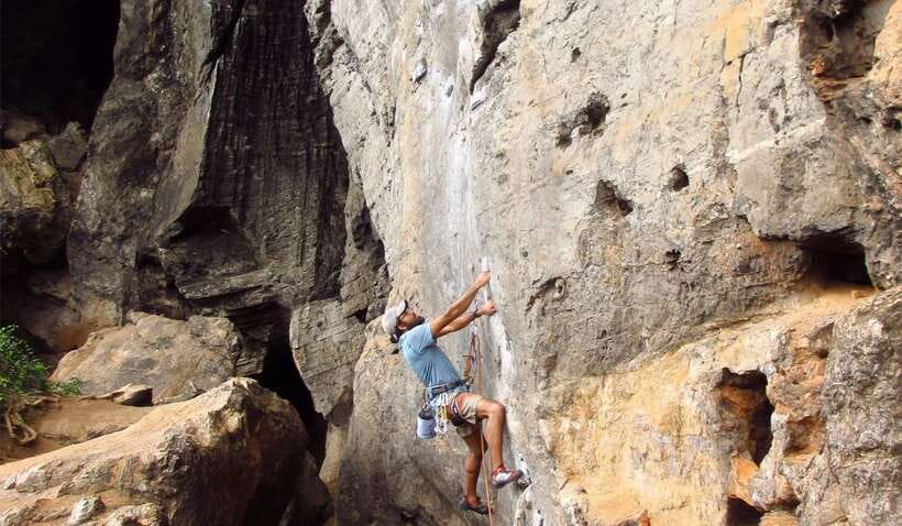 Krabi: Half-Day Rock Climbing Introduction at Railay Beach - Getting to Railay: songtaew then longtail boat, no drama