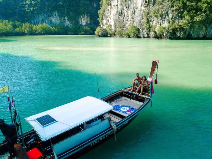 Krabi: Half/Full Day 4 Islands Private Local Long Tail Boat - Full-day adds Ko Ya Wa Sam and Ko Ya Man (Yawasum and Yaman)