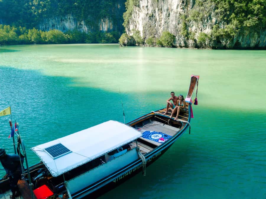 Krabi: Half/Full Day 4 Islands Private Local Long Tail Boat - Getting to Ao Nam Mao Pier: your first small lesson in logistics