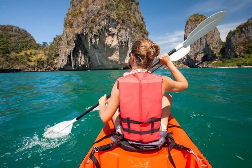 Krabi: Hong Island Longtail Boat & Kayak Tour w Buffet Lunch - Ko Daeng (Red Island) snorkeling: what clear water and reefs mean for you