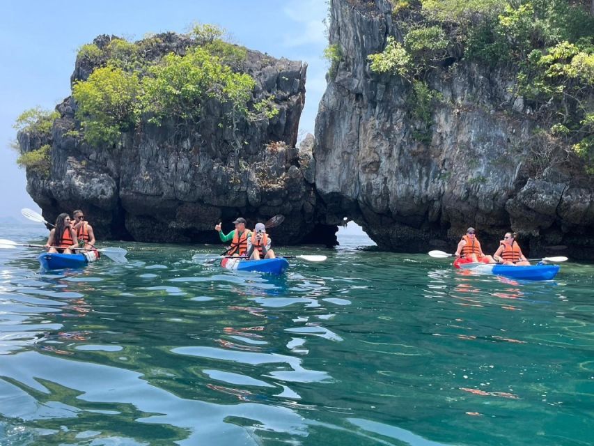 Krabi: Hong Island Tour by Longtail Boat with Kayak Option - Optional kayaking in the mangroves: when it’s amazing, when it’s out of your hands