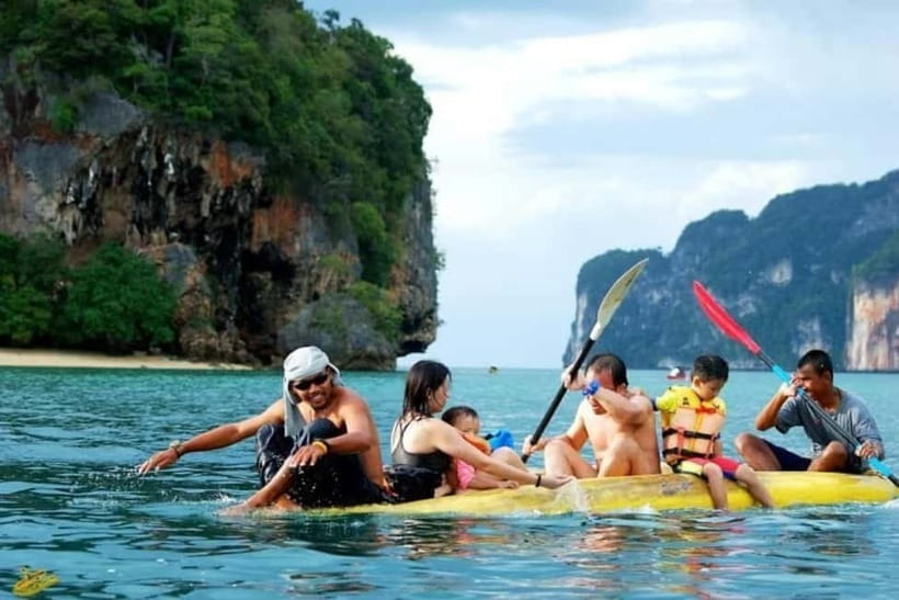 Krabi: Hong Island with Kayaking by speedboat - Ko Pak Bia sandbars: the low-tide beach break