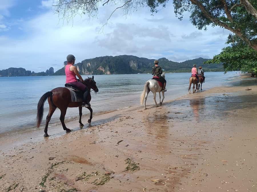Krabi Horse Riding on the Beach and atv Extreme - Starting in Ao Nang, Then Rolling Into Countryside Stops