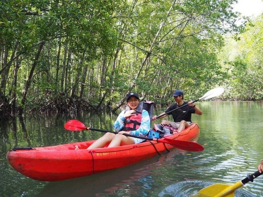 Krabi kayaking Ao thalane - Swimming on the Calm Water: Fun, but Go Smart