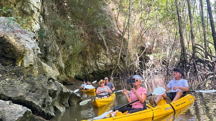 Krabi: Kayaking at Bor Thor with Optional ATV Ride - Pee Hua Toh: Where Ancient Cave Drawings Meet Photo Stop Potential