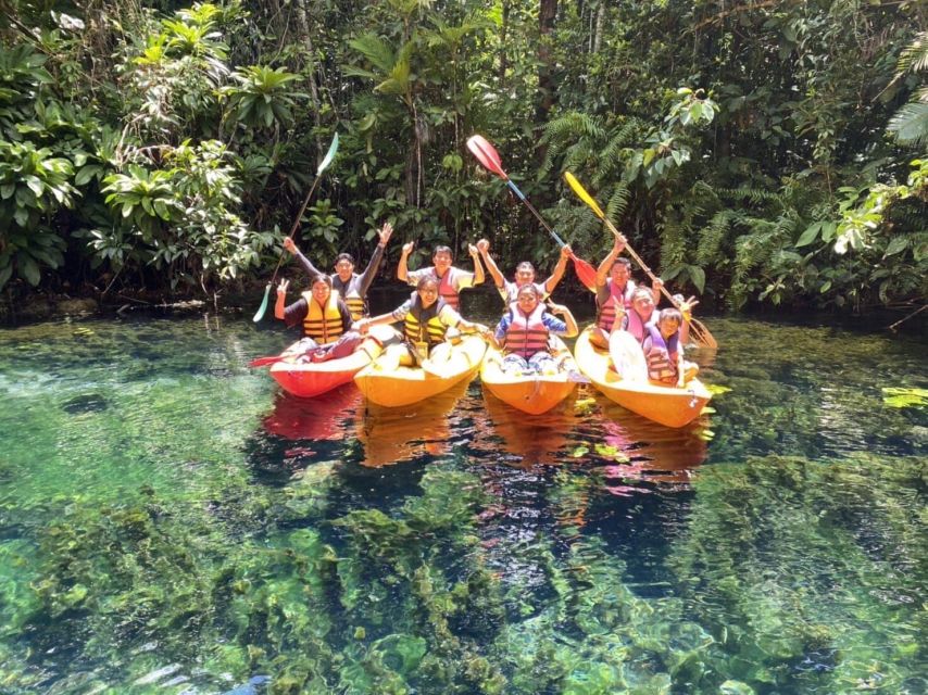 Krabi: Khlong Nam Sai Lagoon with Kayaking & Optional ATV - The kayaking plan: clear water, rainforest views, and a steady 2 km route