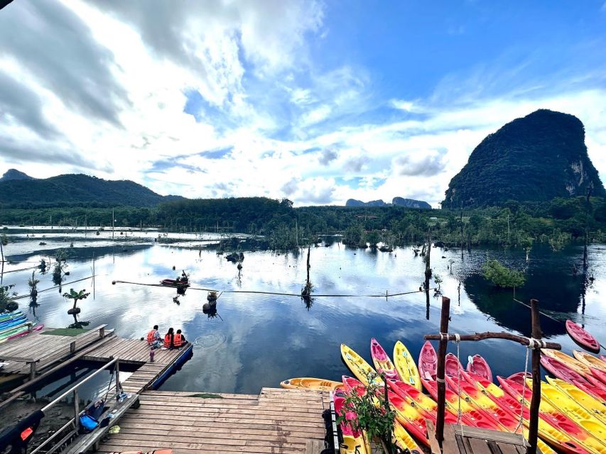 Krabi: Klong Root Kayaking Viewpoint,Fish Feeding and more - Elephant add-ons: fun for some, but check ethics first